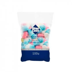 ALGODÓN BOLAS 100 UNIDADES