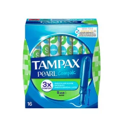 TAMPONES COMPAK PEARL SUPER...