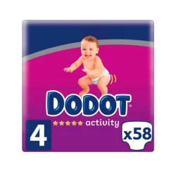 ACTIVITY PAÑALES TALLA 4 58U