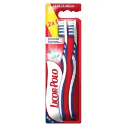 CEPILLO DE DIENTES MEDIO 2X1 CEPILLO DE DIENTES MEDIO 2X1