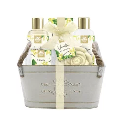 CESTA METALICA VAINILLA 5...