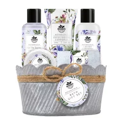 CESTA METALICA LAVANDA BNS